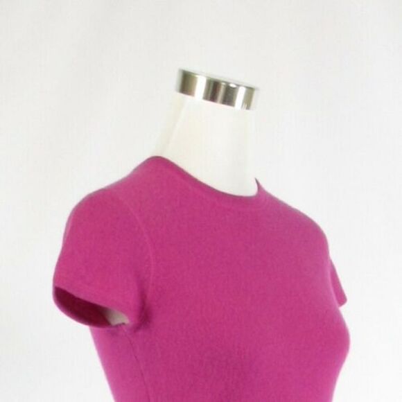 Henri Bendel fuchsia pink sweater S - Picture 4 of 8